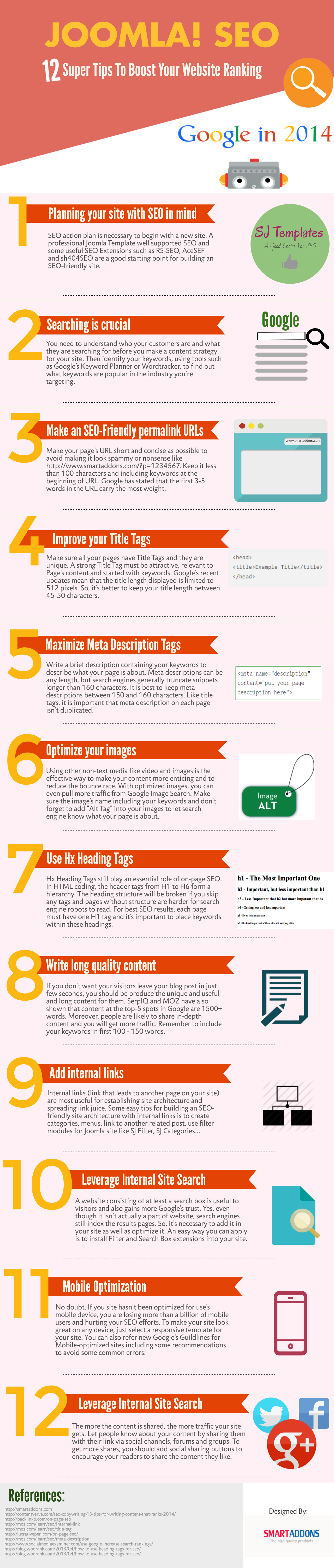 12 SEO Tips to Boost your Website Ranks