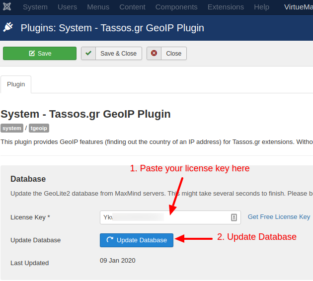 TGeoIP Paste License Key and Update