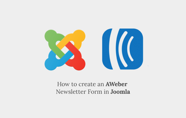 How to Create an AWeber Subscribe Form in Joomla