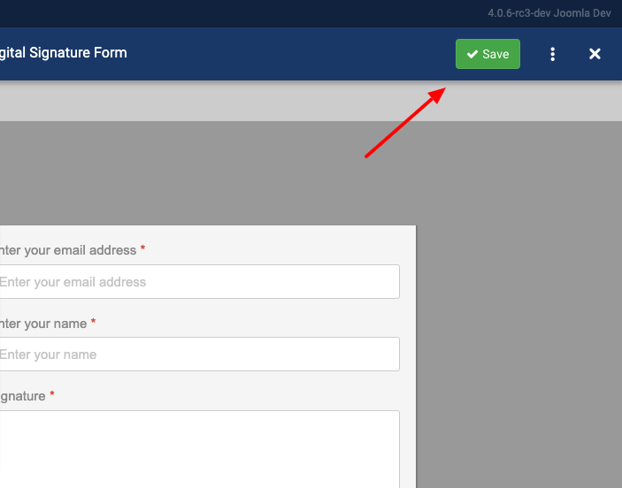 How to Accept Digital Signatures in Joomla - Form Builder
