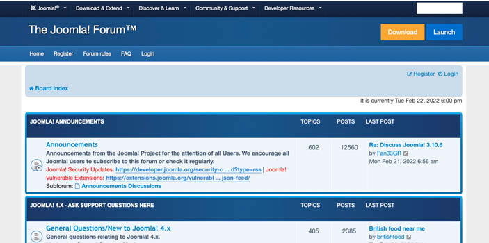 Joomla Forum Joomla Resource