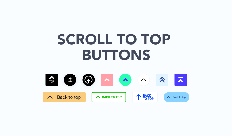 Scroll to top buttons for Joomla