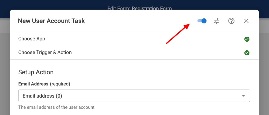 Task Enable