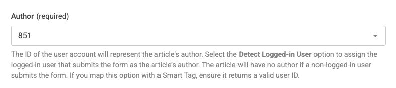 content action author