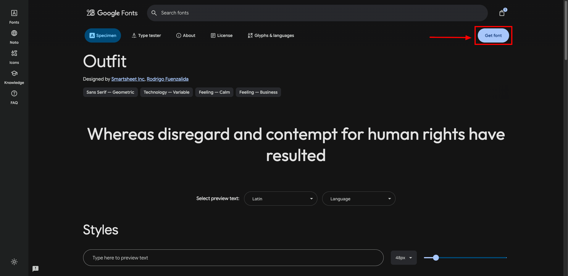 custom google font 1