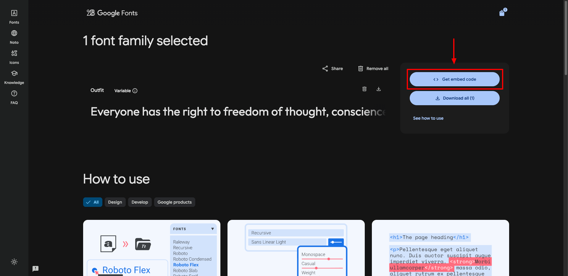 custom google font 2