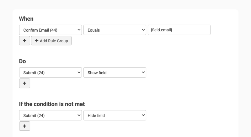 field to field comparisons