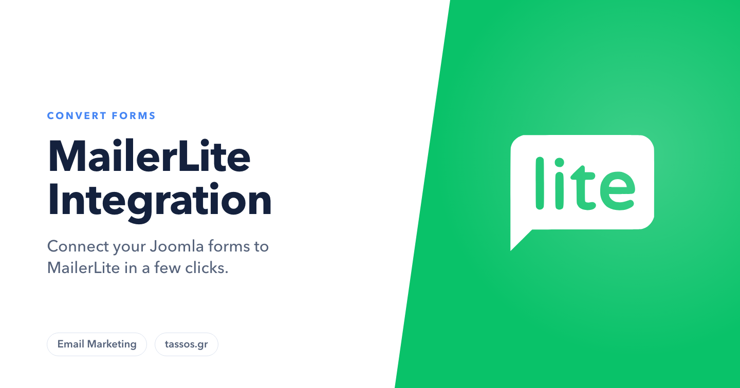 Integrate MailerLite with Convert Forms