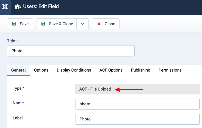 Add a File Upload Field to Joomla! Registration Form