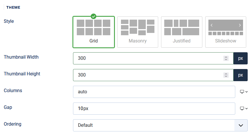 Joomla Gallery Custom Field
