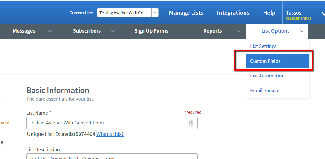 awsf-aweber-custom-fields
