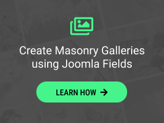 Create Masonry Galleries using Joomla Fields