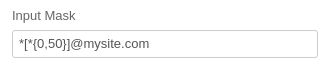 convert forms input mask advanced email specific domain field