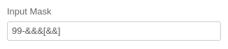 convert forms input mask sku field