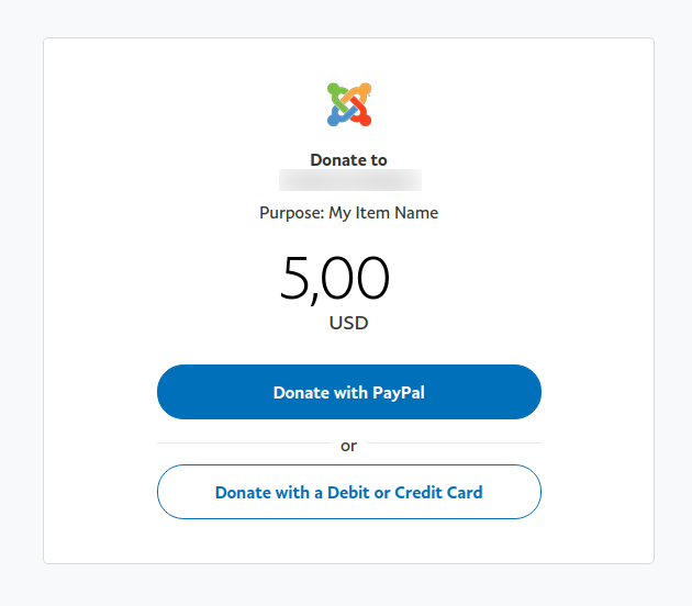 Convert Forms PayPal Donation