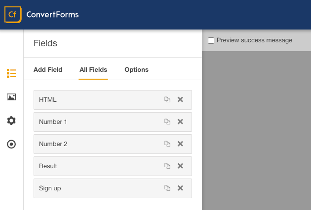 Convert Forms Field Calculations New Form