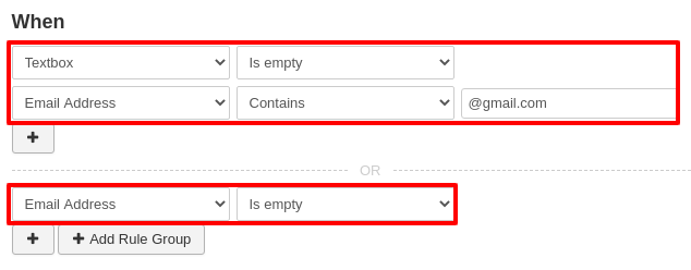 convertforms conditionallogic rule groups