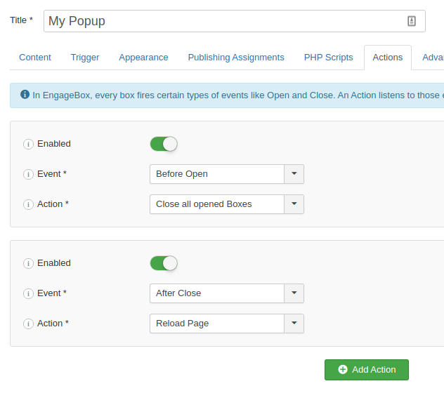 engagebox actions 1