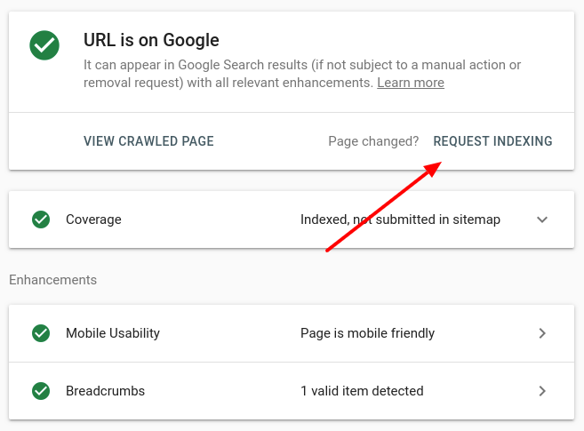 google search console 2