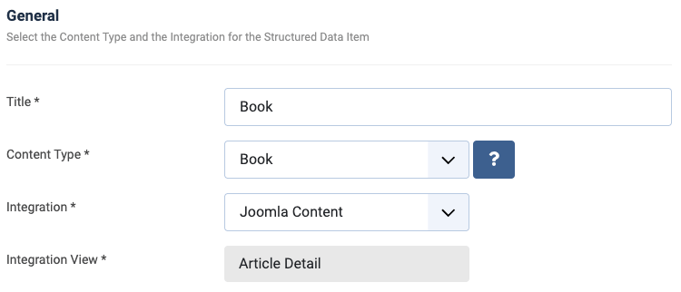 The Book Structured Data