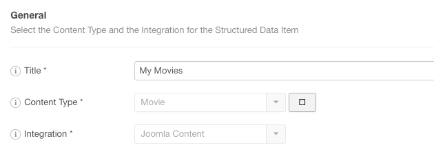 The Movie Structured Data