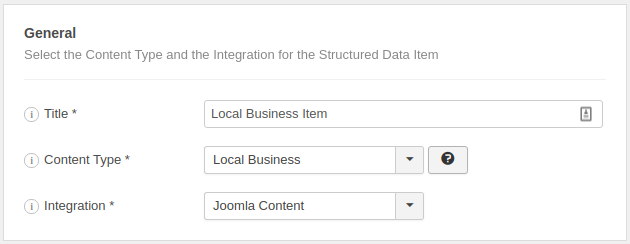 The Local Business Structured Data