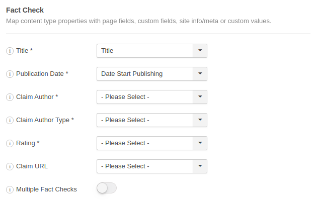 The Fact Check Schema JSON-LD Properites