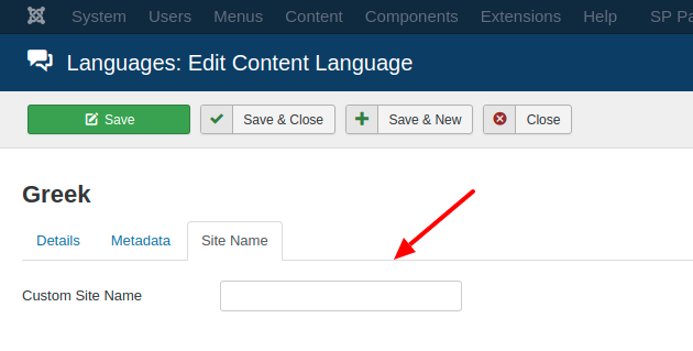 Add the Site Name Structured Data to your Joomla site