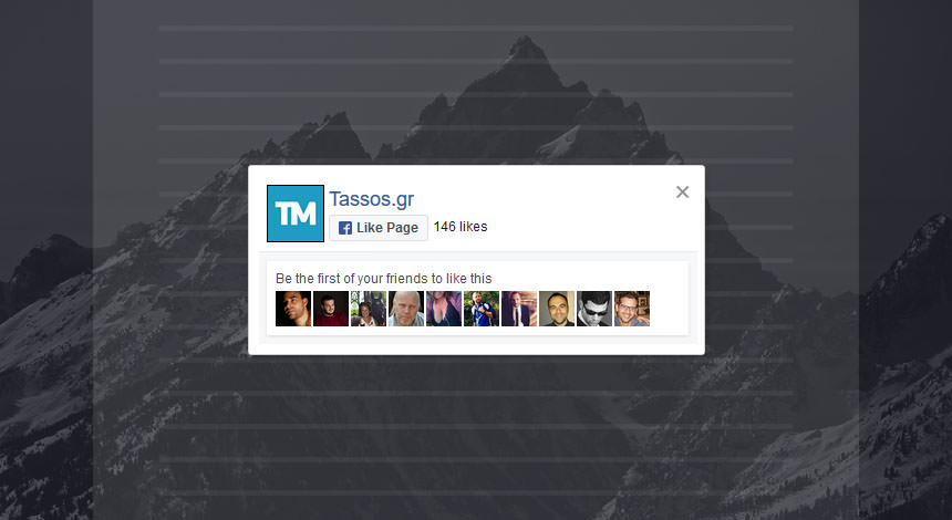 Joomla Popup - Facebook Like Box