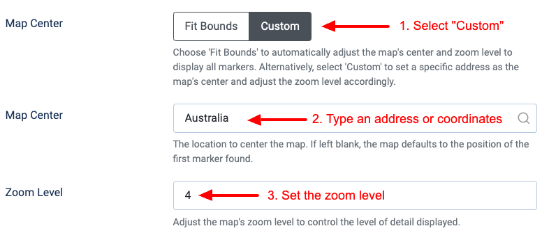 Select Smile Pack - Map Module Set Map Center