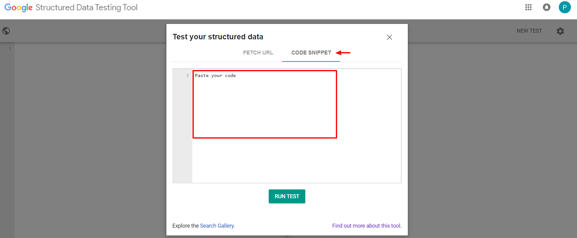 Google Stuctured Data Testing Tool