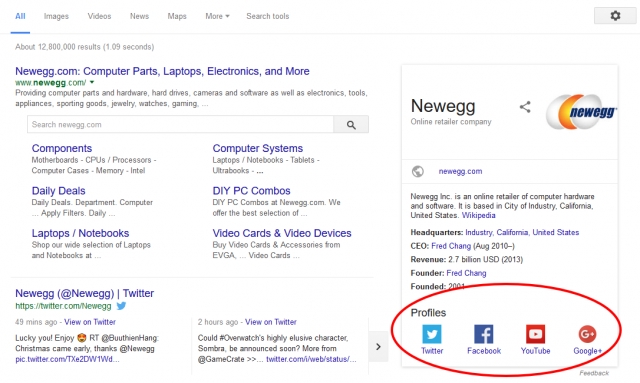 4 Steps to Add Social Media Links of your Joomla site to Google Results