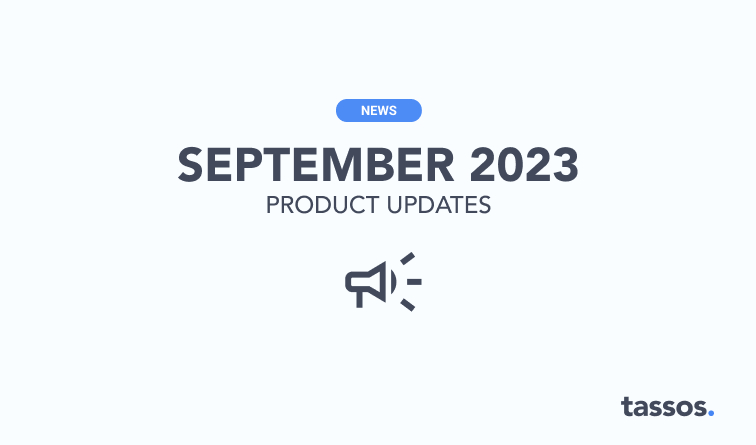 2023 September Product Updates