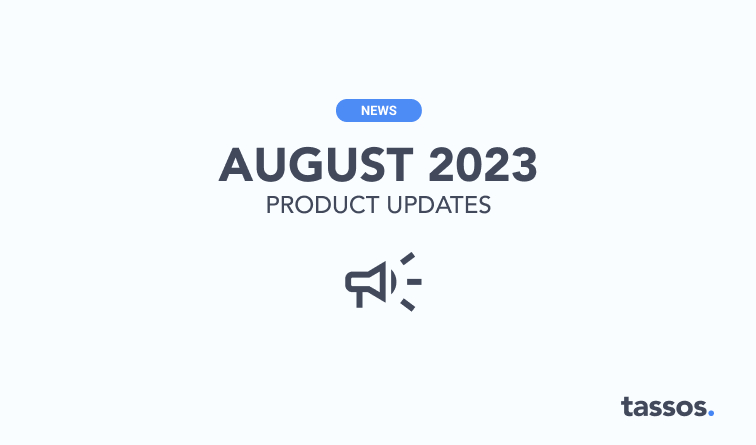2023 August Product Updates