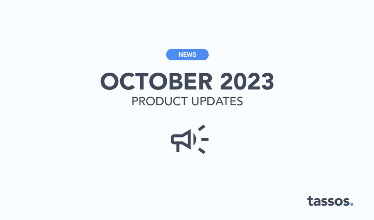 2023 October Product Updates