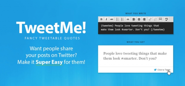 Introducing TweetMe - Fancy Tweetable Quotes for Joomla