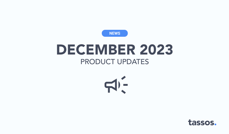 2023 December Product Updates