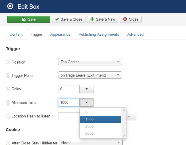 Responsive Scroll Triggered Box 2.5.1 released