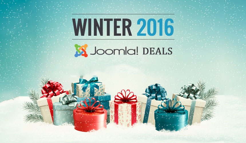 Winter 2016 Deals for all your Joomla needs!