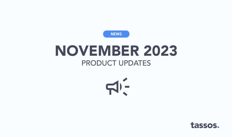 Product updates for November